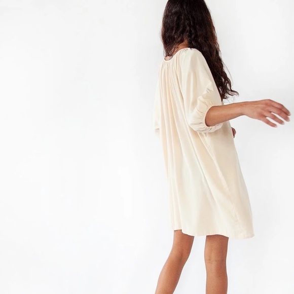 Matta Lucilla Silk Dress in Natural NWT - Picture 3 of 5